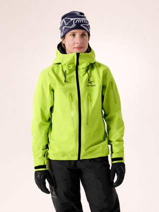 [arcteryx] Alpha SV Jacket Women's - Bliss / Black