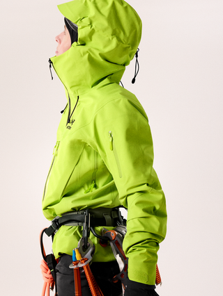 [arcteryx] Alpha SV Jacket Women's - Bliss / Black
