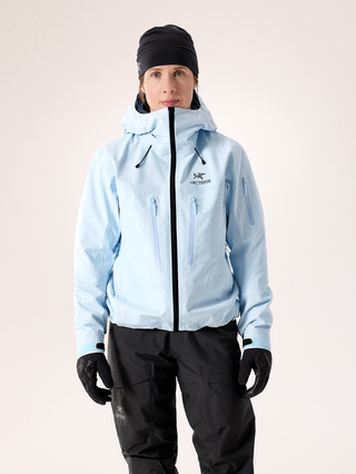 [arcteryx] Alpha SV Jacket Women's - Bliss / Black