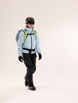 [arcteryx] Alpha SV Jacket Women's - Bliss / Black