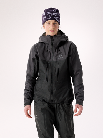 [arcteryx] Alpha Jacket Women's - Graphite / Black