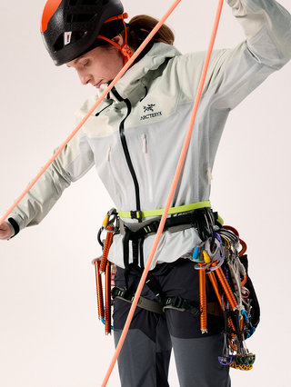 [arcteryx] Alpha Jacket Women's - Arctic Silk / Solitude