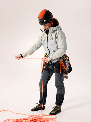 [arcteryx] Alpha Jacket Women's - Arctic Silk / Solitude
