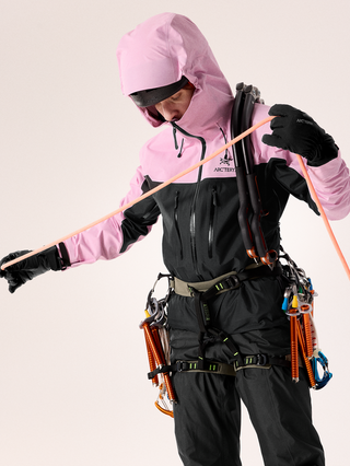 [arcteryx] Alpha Jacket Women's - Arctic Silk / Solitude