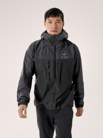 [arcteryx] Alpha Jacket Men's - Graphite / Black