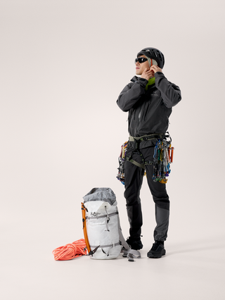 [arcteryx] Alpha Jacket Men's - Graphite / Black