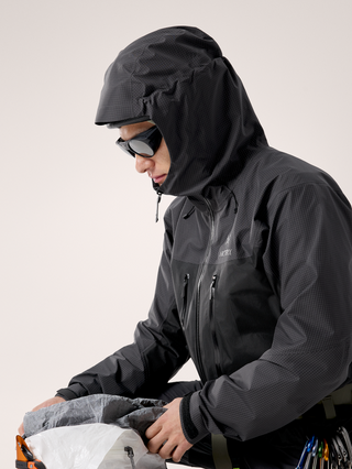 [arcteryx] Alpha Jacket Men's - Graphite / Black