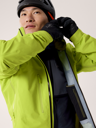 [arcteryx] Alpha SV Jacket for Men - Mantis / Black
