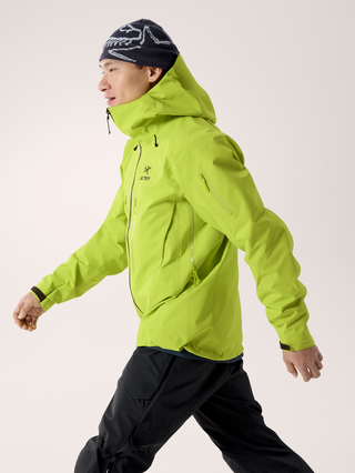 [arcteryx] Alpha SV Jacket for Men - Mantis / Black