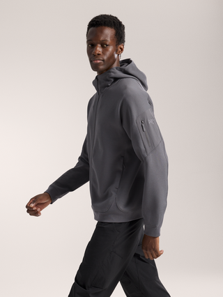 [arcteryx] Orela Full-Zip Hoodie for Men - DK Stratus - Cloud