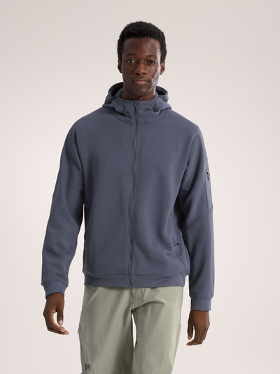 [arcteryx] Orela Full-Zip Hoodie for Men - DK Stratus - Dk Stratus