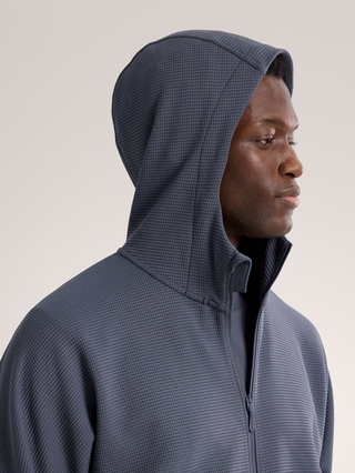 [arcteryx] Orela Full-Zip Hoodie for Men - DK Stratus - Dk Stratus