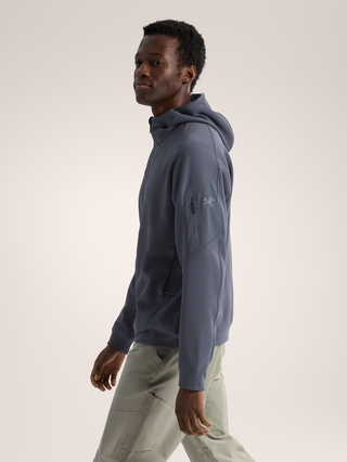 [arcteryx] Orela Full-Zip Hoodie for Men - DK Stratus - Dk Stratus