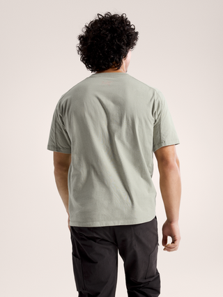 [arcteryx] Crag Cotton Lithographica Short Sleeve Men's - Habitat