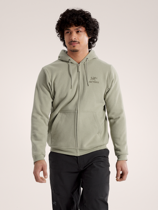 [arcteryx] Emblem Fleece Full-Zip Hoodie for Men - Habitat
