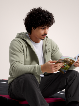 [arcteryx] Emblem Fleece Full-Zip Hoodie for Men - Habitat