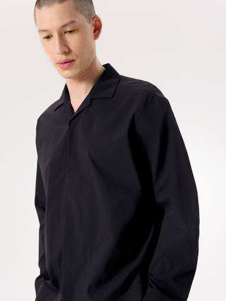 [arcteryx] Qsec Long Sleeve Shirt for Men - Black