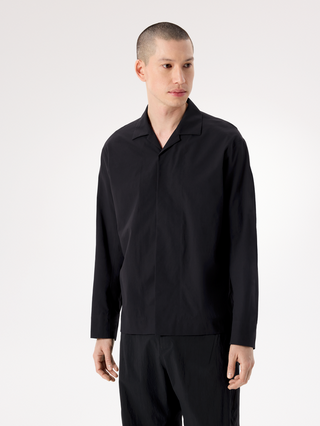 [arcteryx] Qsec Long Sleeve Shirt for Men - Black