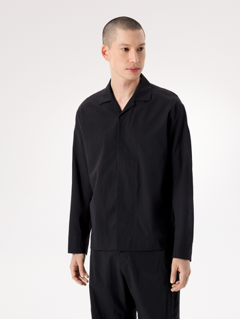 [arcteryx] Qsec Long Sleeve Shirt for Men - Black