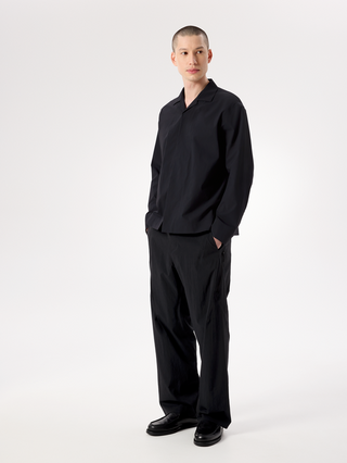 [arcteryx] Qsec Long Sleeve Shirt for Men - Black