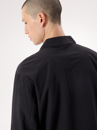 [arcteryx] Qsec Long Sleeve Shirt for Men - Black