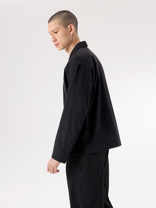 [arcteryx] Qsec Long Sleeve Shirt for Men - Black