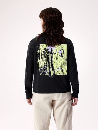 [arcteryx] Crag SL Cotton Bloom Crew Long Sleeve Women's - Black