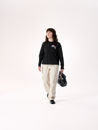 [arcteryx] Crag SL Cotton Bloom Crew Long Sleeve Women's - Black