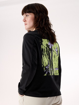 [arcteryx] Crag SL Cotton Bloom Crew Long Sleeve Women's - Black