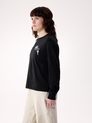 [arcteryx] Crag SL Cotton Bloom Crew Long Sleeve Women's - Black