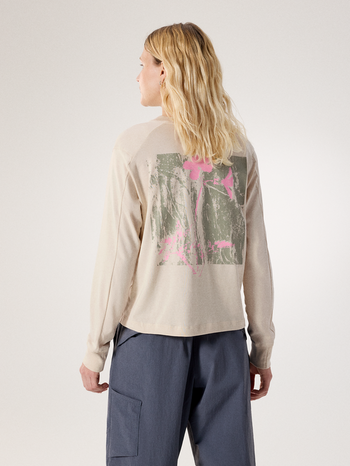 [arcteryx] Crag SL Cotton Bloom Crew Long Sleeve Women's - Sea Salt