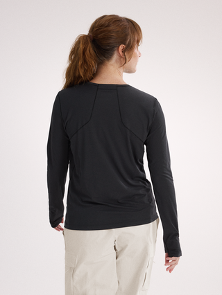 [arcteryx] Sanna Crew Long Sleeve Women's - Black