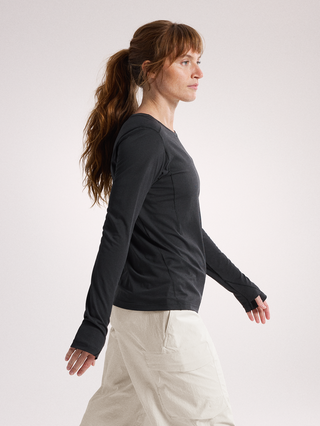 [arcteryx] Sanna Crew Long Sleeve Women's - Black