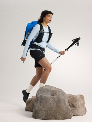 [arcteryx] Sanna Crew Long Sleeve Women's - Alpine Blue