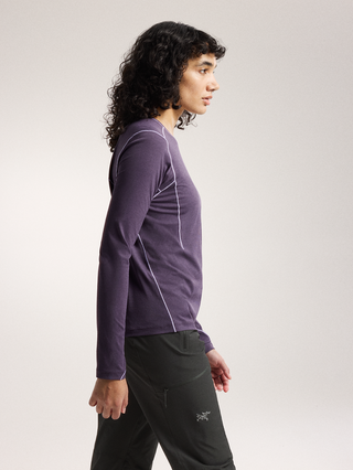 [arcteryx] Sanna Crew Long Sleeve Women's - Moondrop