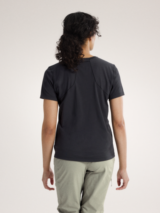 [arcteryx] Sanna Crew Short Sleeve Women's - Black