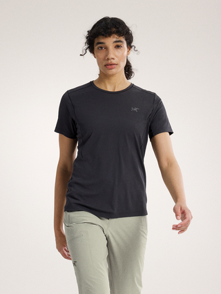 [arcteryx] Sanna Crew Short Sleeve Women's - Black