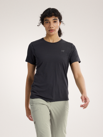 [arcteryx] Sanna Crew Short Sleeve Women's - Black