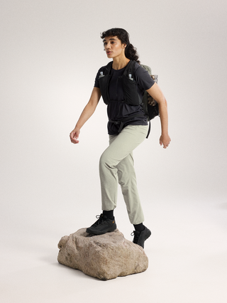 [arcteryx] Sanna Crew Short Sleeve Women's - Black