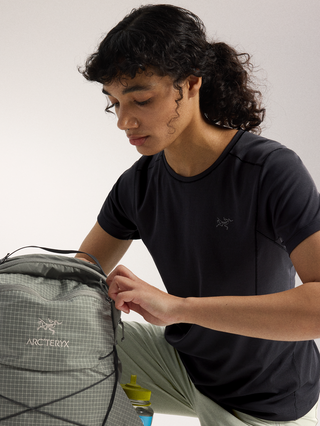 [arcteryx] Sanna Crew Short Sleeve Women's - Black