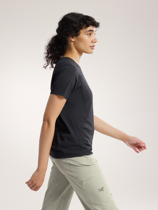 [arcteryx] Sanna Crew Short Sleeve Women's - Black