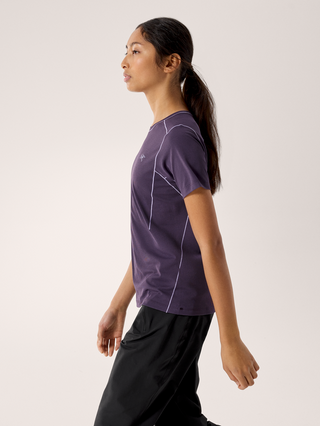 [arcteryx] Sanna Crew Short Sleeve Women's - Moondrop