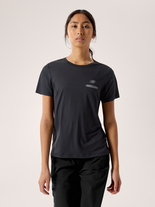 [arcteryx] Sanna Speed ​​Bird Crew Short Sleeve Women's - Black