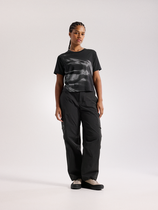 [arcteryx] Sanna Speed Bird Crop Women's - Black