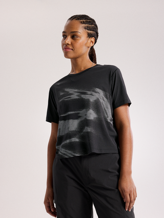 [arcteryx] Sanna Speed Bird Crop Women's - Black