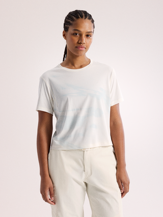 [arcteryx] Sanna Speed ​​Bird Crop Women's - Arctic Silk