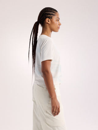 [arcteryx] Sanna Speed Bird Crop Women's - Arctic Silk