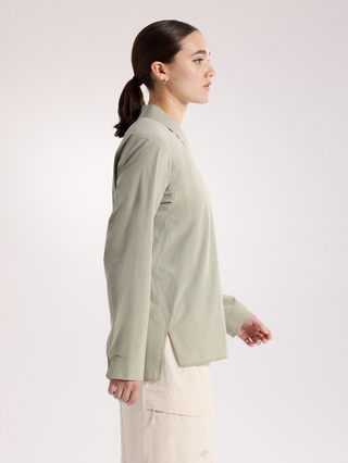 [arcteryx] Oria Long Sleeve Shirt Women's - DK Stratus - Habitat