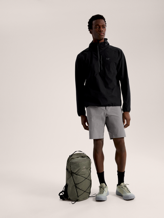 [arcteryx] Ossa Half-Zip Hoodie for Men - Black