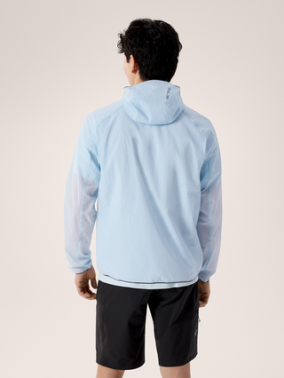 [arcteryx] Ossa Half-Zip Hoodie for Men - Alpine Blue